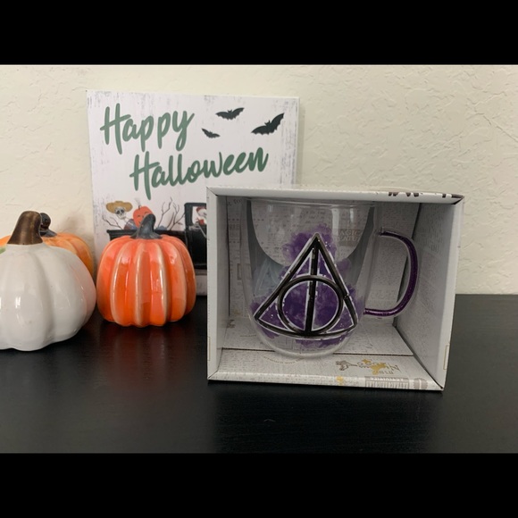Harry Potter Glass Glitter Mug - Picture 3 of 13